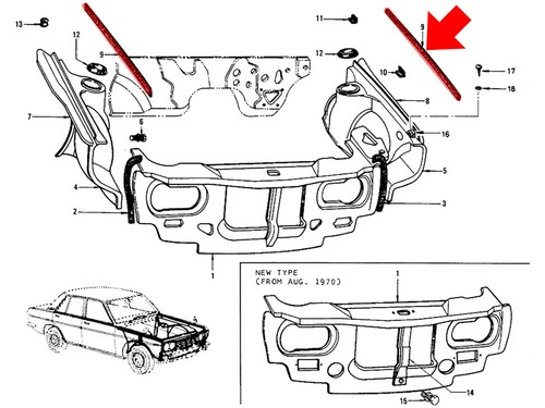 1968 1974 for datsun 510 - 1968-1974,
