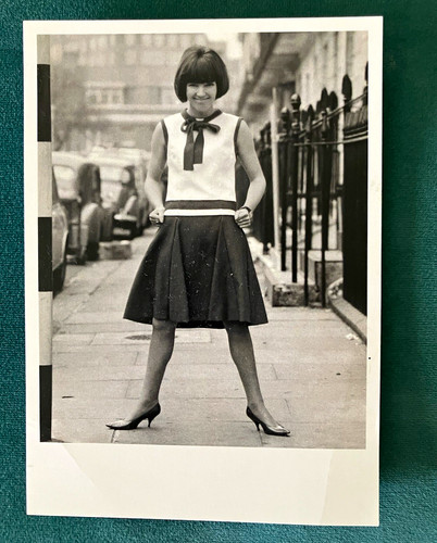 Mary quant 1961 black white - black, &