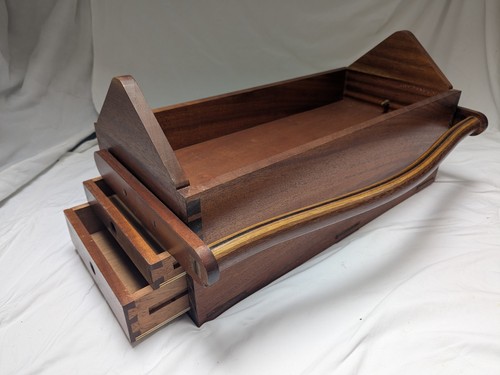 Handmade vintage mahogany tool - mahogany,