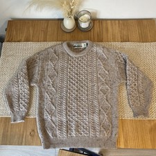 VTG Aran Crafts Sweater Mens