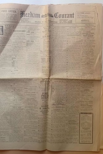 Oct 1930 newspaper - oct,