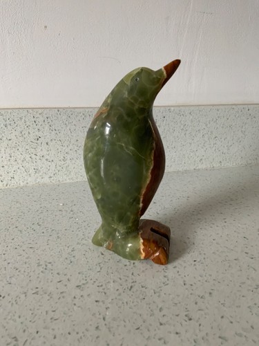 Vintage hand carved - , penguin