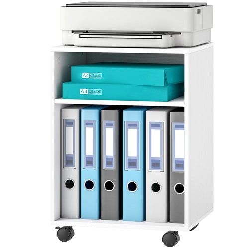 Homcom tier printer stand - 2-tier,