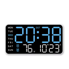 LED Wall Mounted Clock Large