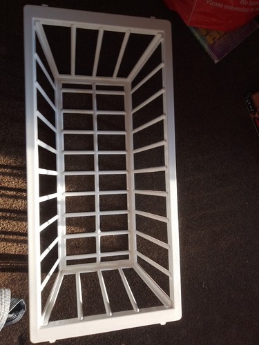 White storage basket - storage,