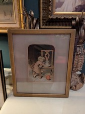 1909 Framed Antique George