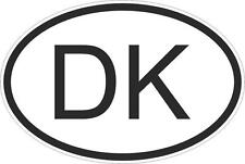 Sticker Flag Oval Country Code