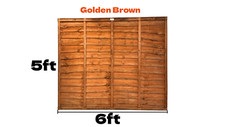 2ft-6ft High Overlap Timber