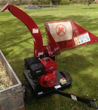 Petrol Wood Chipper TP1200 | Garden Chipper | Electric Start | Petrol Chipper