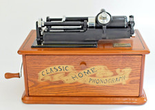 RARE VINTAGE CLASSIC HOME PHONOGRAPH CASSETTE RADIO PLAYER WORKING