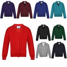 Girls School Fleece Cardigan Uniform Sweatshirt Uniform School wear Big Size