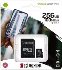 256GB SD Card U3 V30 Memory