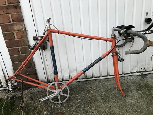 Evans vintage steel road - , frame