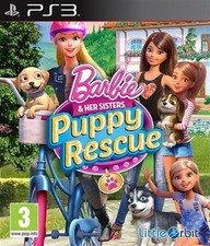 Barbie & Her Sisters Puppy Rescue - Sony PS3 PlayStation 3 Simulation Video Game