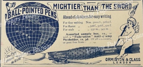 Ball pointed pens - ball-pointed,
