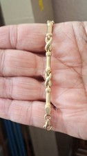 14ct GOLD LADIES BRACELET