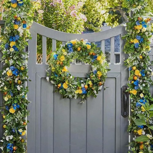 Flower wreath summer simple - flower,