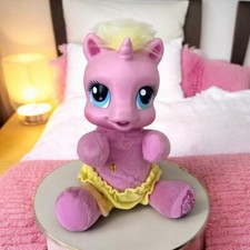 MY LITTLE PONY RARITY THE TALKING UNICORN Plush Toy Heartbeat 23cm Tall 2007 VGC