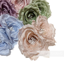 'Fiona' Silk Double Rose