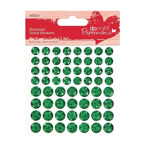 Papermania green shimmer - 60, x