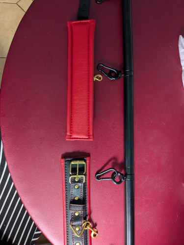 Splitting bar padded red - padded, &