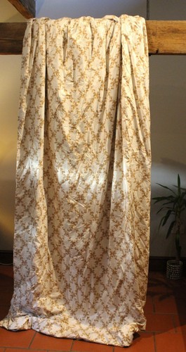 Large pair double lined - pair, of
