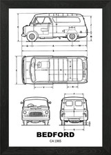 BNW Bedford CA 1965 Framed