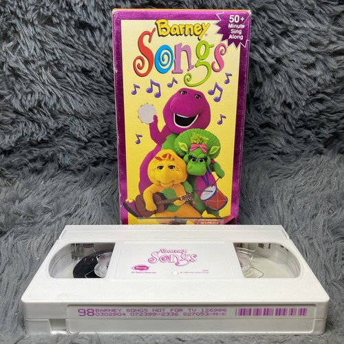 Barney songs vhs tape - songs,