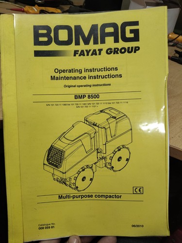 Bomag bmp 8500 compact trench - 8500,