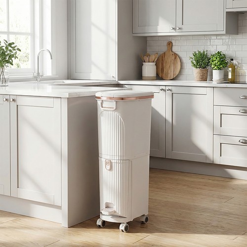 Tier mobile recycling bin - recycling,
