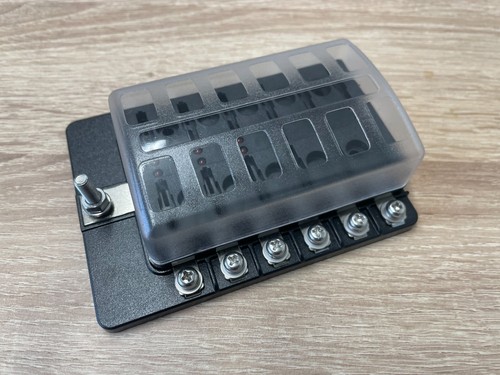 Campervan 12v fuse board 12 - fuse,