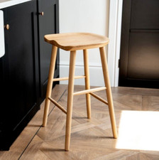 Oak breakfast bar stool wooden - breakfast,