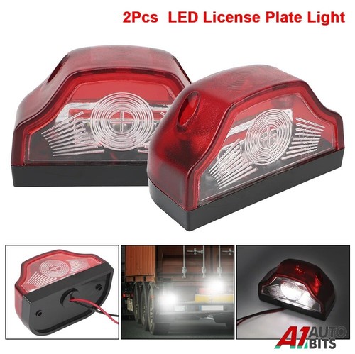 Led rear tail license - tail,