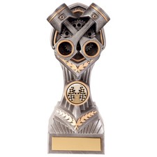Falcon Pistons Award Antique Silver Motorsports Trophy FREE Engraving PA20062