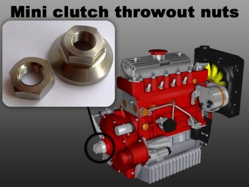 Classic mini titanium clutch - mini,