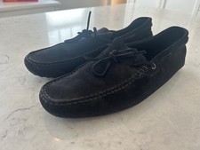 Tod men shoes suede - men, black