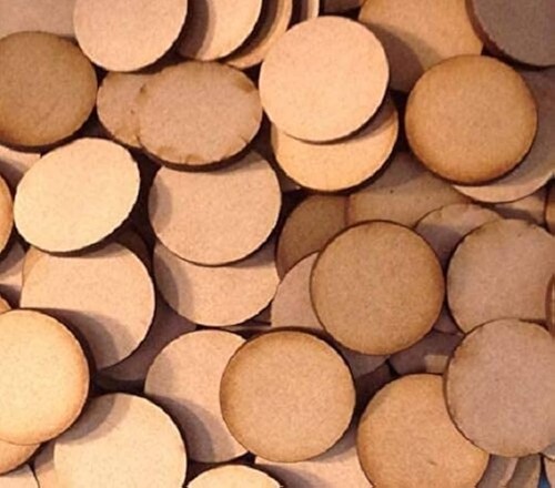 Mdf round bases 20mm - mdf,