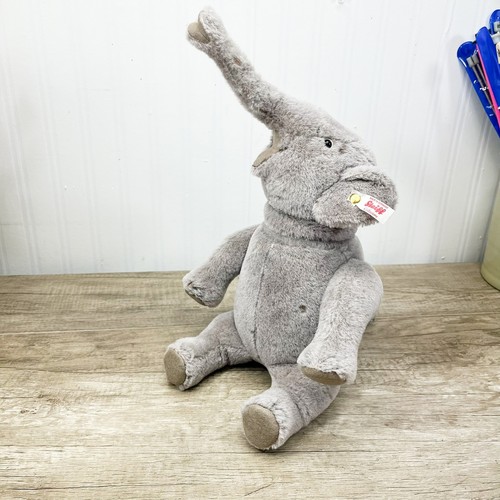 Steiff elephant plush - steiff,