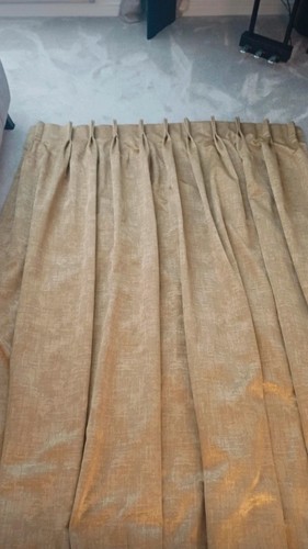 Bespoke made curtains black - curtains,