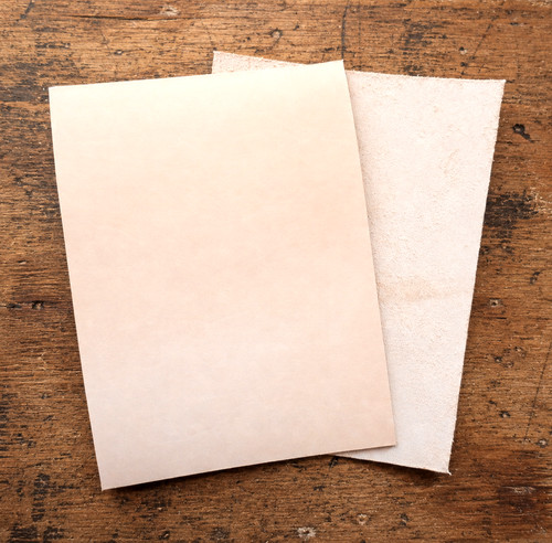 5mm thick natural veg tan - ,