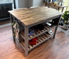 Hardwood Kitchen Island