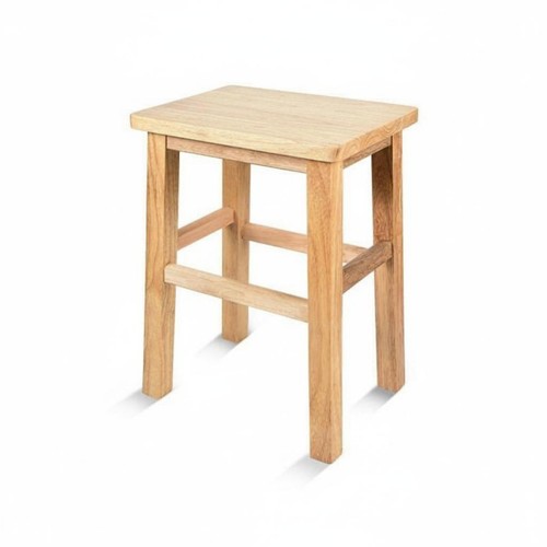 Small round wooden stool - small,