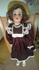 23" Heubach Kopplesdorf #250 Antique Doll on Comp Ball-Jointed Body circa 1914