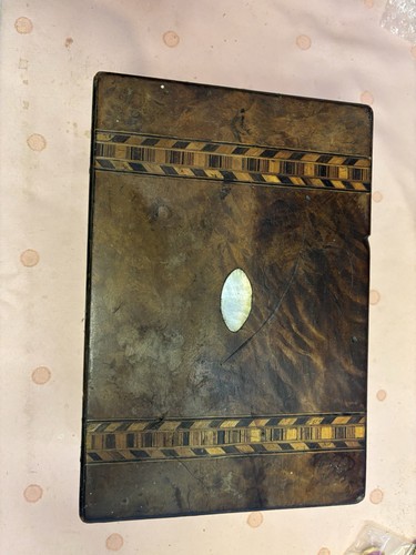 Victorian burr walnut - victorian, tea