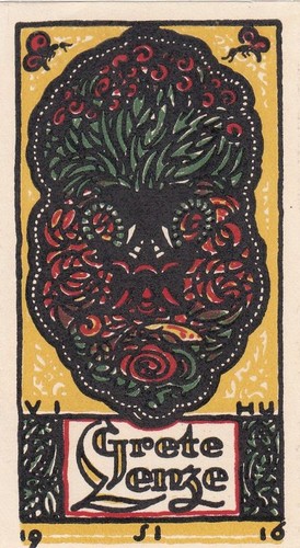 Exlibris bookplate klischee - bookplate,