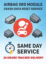 AIRBAG SRS MODULE CRASH DATA RESET SERVICE TOYOTA FORD AUDI KIA BMW RENAULT ETC