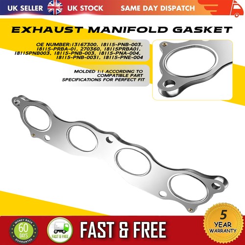 Exhaust manifold gasket - gasket, for