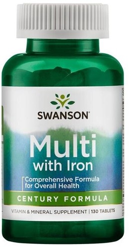 Swanson multi with iron - swanson,
