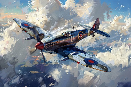 Spitfire style aircraft - style,