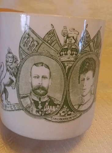 1911 coronation cup mug king - cup,